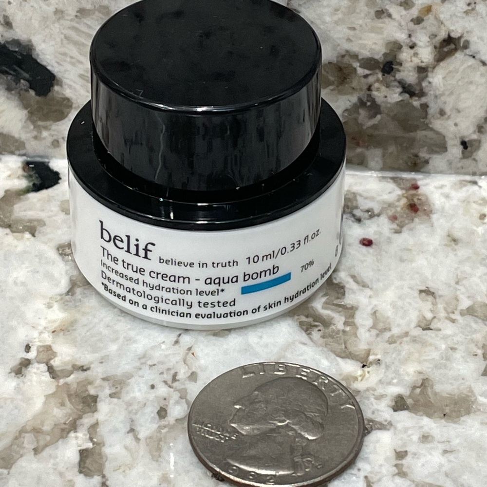 🍄6/$26 Belief aqua bomb travel/purse size NWT
